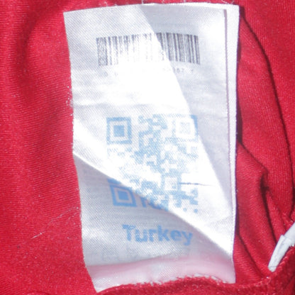 Nike Men's Red XL Track Jacket Reflective Full Zip Sports Top
