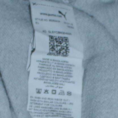 Puma Boys Grey Hoodie Size 13-14 Years Pullover Fleece Sweatshirt