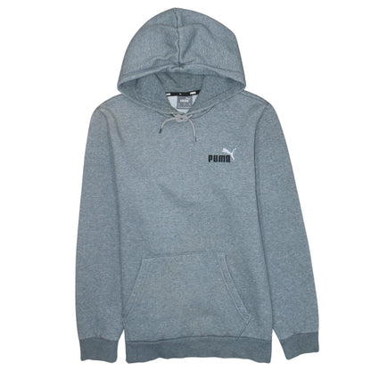 Mens UK Size S PUMA Grey Pullover Hoodie