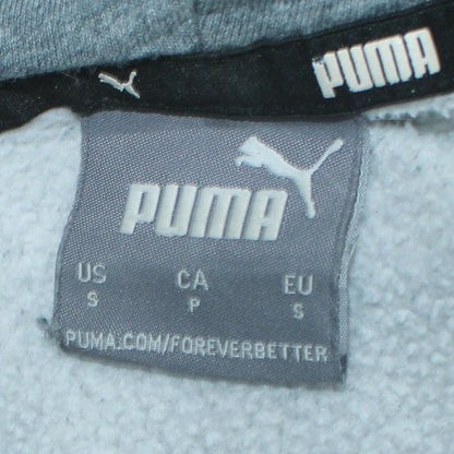 Mens UK Size S PUMA Grey Pullover Hoodie