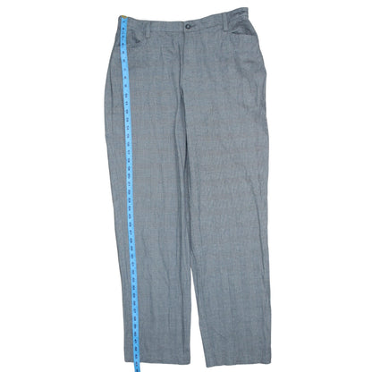 Mens UK Size 16 Lee Regular Fit Chino Grey Trousers