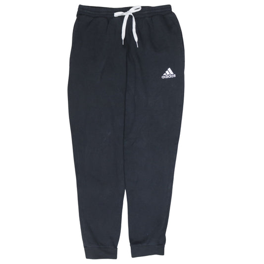 Mens UK Size M adidas Regular Fit Jogger Black Trousers