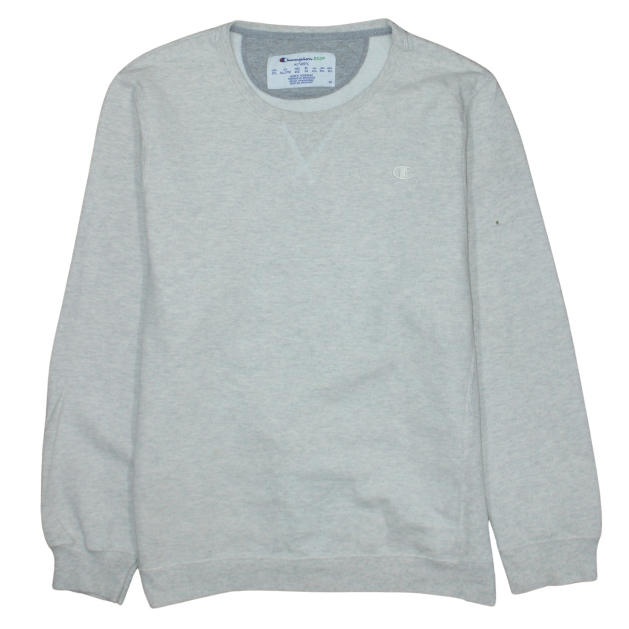 Womens UK Size 2XL Champion Grey Pullover Sweatshirt