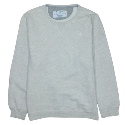 Womens UK Size 2XL Champion Grey Pullover Sweatshirt