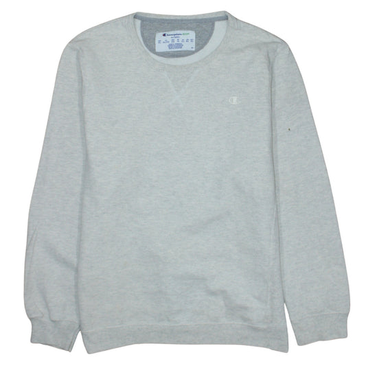 Womens UK Size 2XL Champion Grey Pullover Sweatshirt