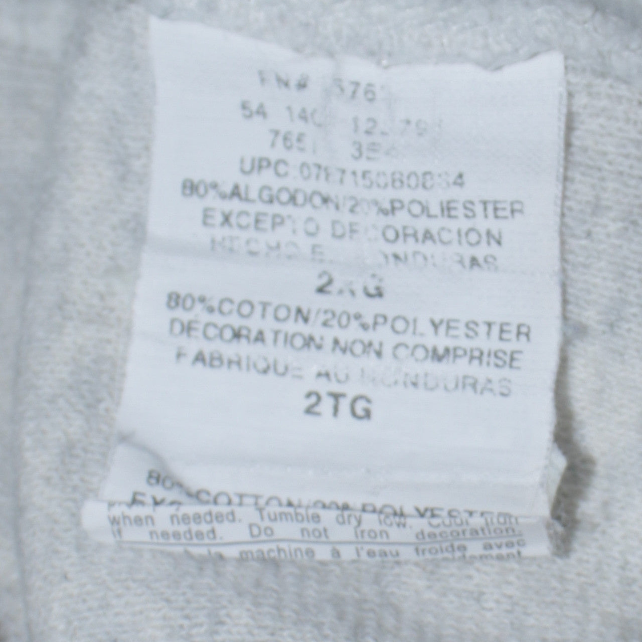 Womens UK Size 2XL Champion Grey Pullover Sweatshirt