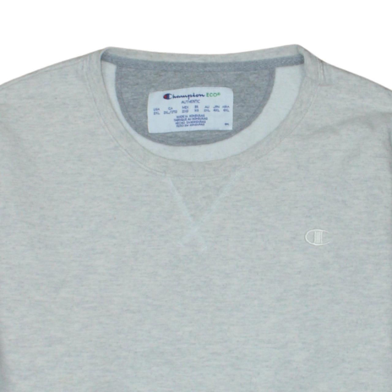 Womens UK Size 2XL Champion Grey Pullover Sweatshirt