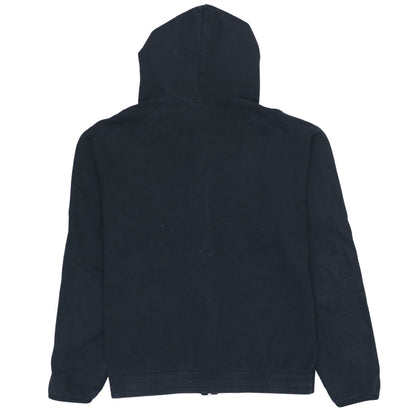 Mens UK Size L Champion Black Full Zip Hoodie