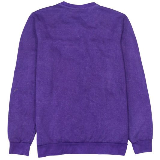 Mens UK Size M PUMA Purple Pullover Sweatshirt