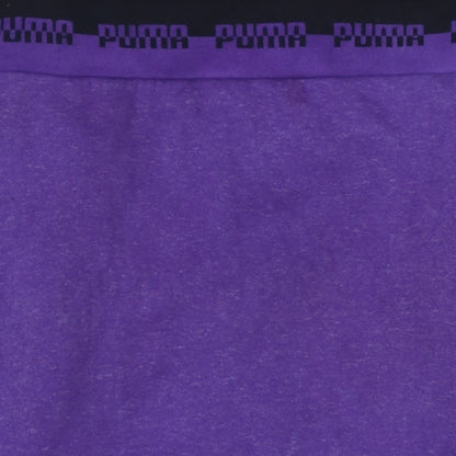 Mens UK Size M PUMA Purple Pullover Sweatshirt