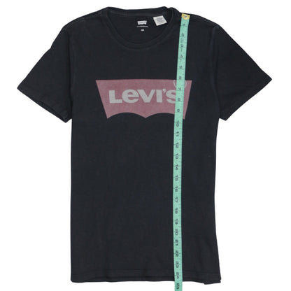Levi's Men's Black XS Graphic Logo Cotton T-Shirt