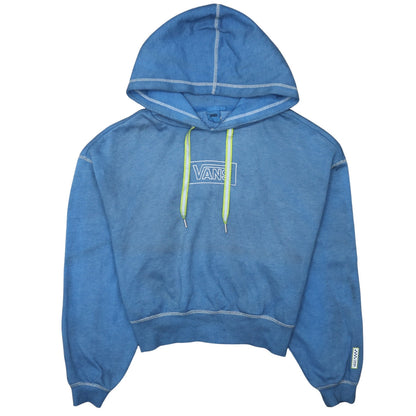 Womens UK Size M VANS Blue Pullover Hoodie