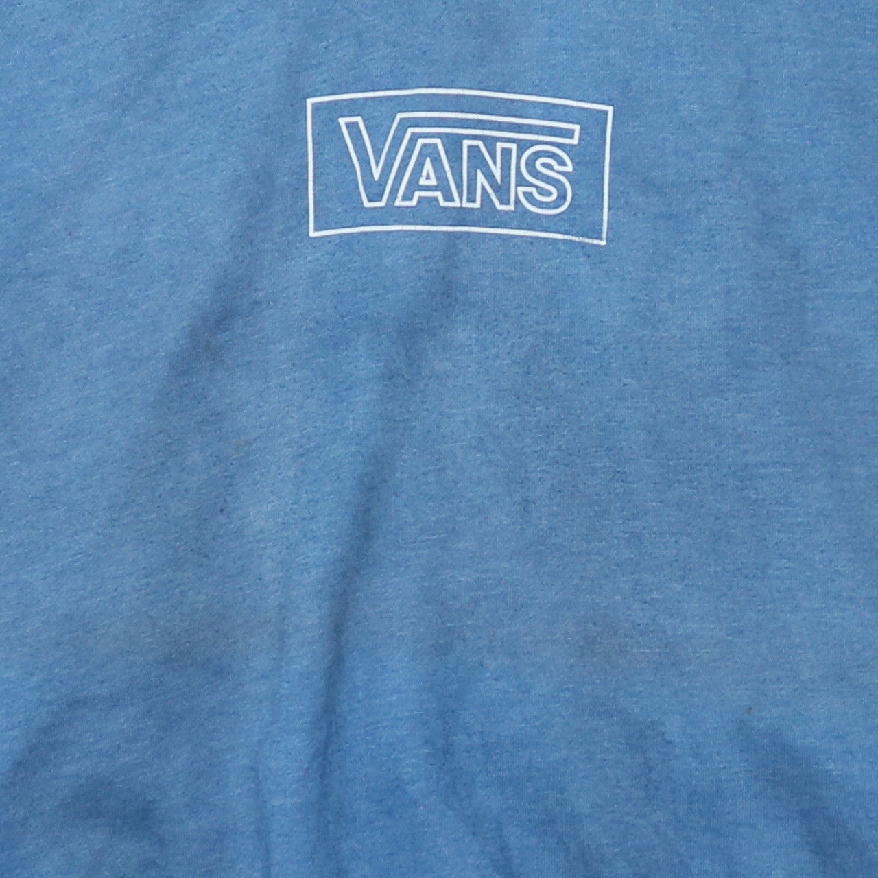 Womens UK Size M VANS Blue Pullover Hoodie
