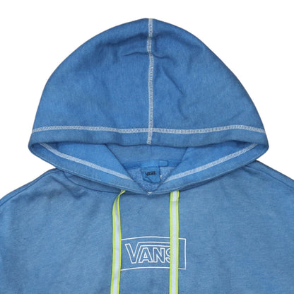 Womens UK Size M VANS Blue Pullover Hoodie