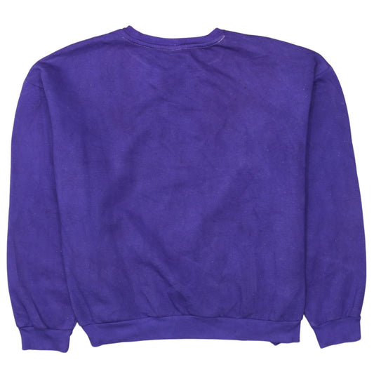Womens UK Size XL PUMA Purple Pullover Sweatshirt