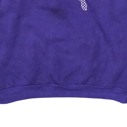 Womens UK Size XL PUMA Purple Pullover Sweatshirt