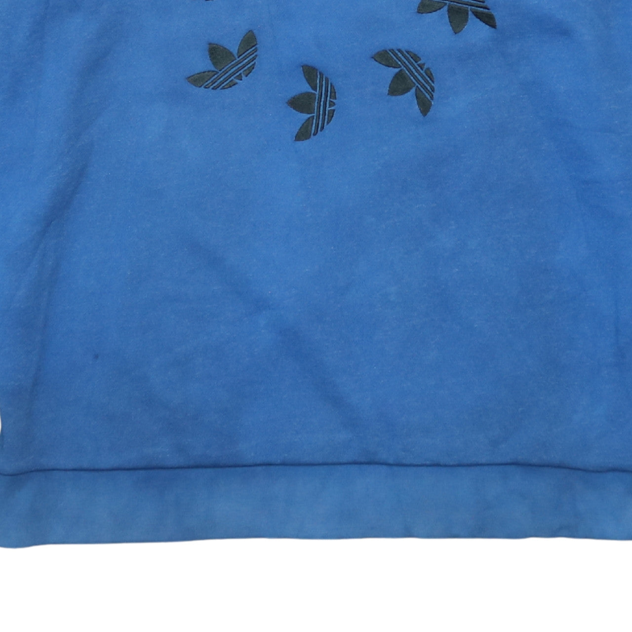 Womens UK Size 10 adidas Blue Pullover Sweatshirt