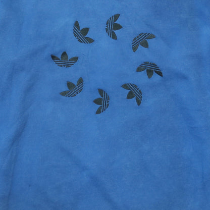 Womens UK Size 10 adidas Blue Pullover Sweatshirt
