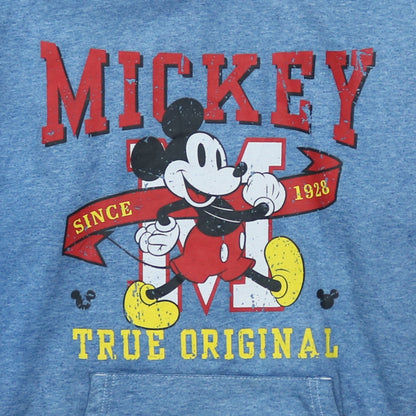 Womens UK Size S Disney Blue Pullover Hoodie