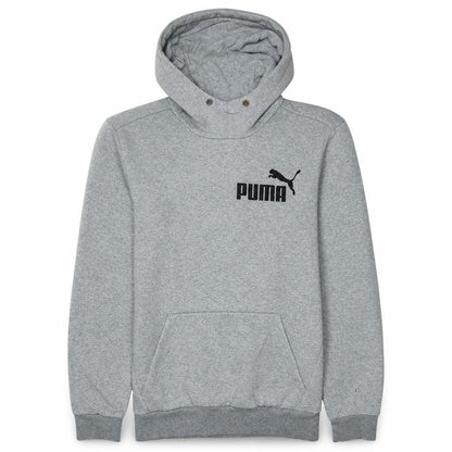 Mens UK Size S PUMA Grey Pullover Hoodie
