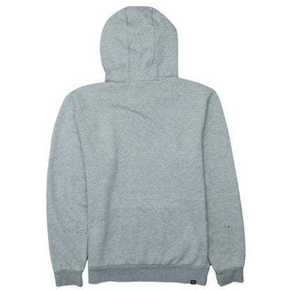 Mens UK Size S PUMA Grey Pullover Hoodie