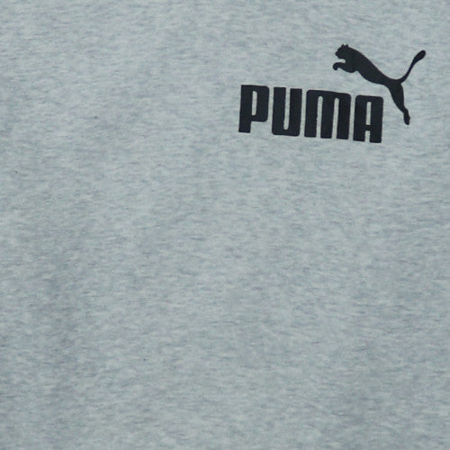 Mens UK Size S PUMA Grey Pullover Hoodie
