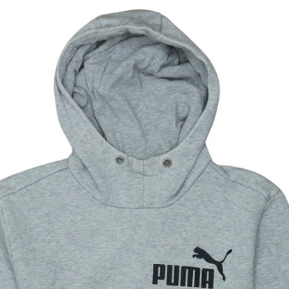 Mens UK Size S PUMA Grey Pullover Hoodie