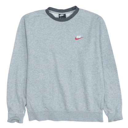 Mens UK Size M Nike Grey Pullover Sweatshirt