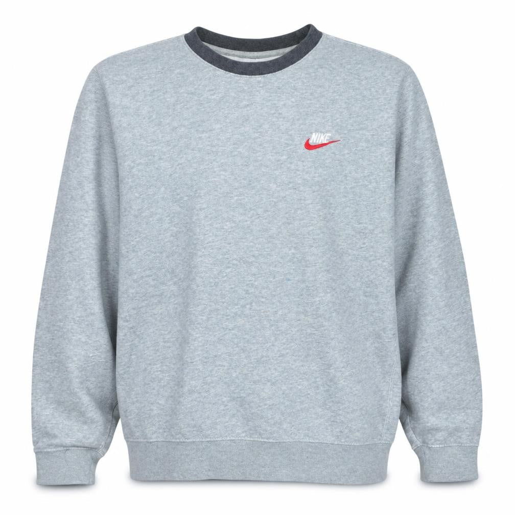 Mens UK Size M Nike Grey Pullover Sweatshirt