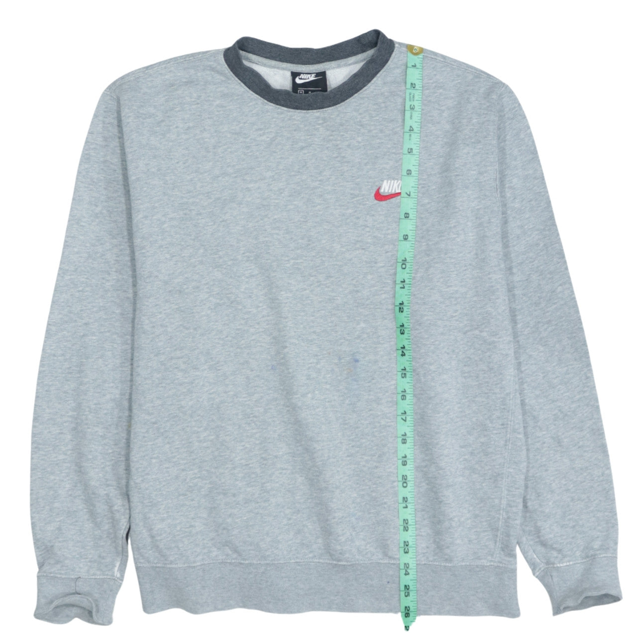 Mens UK Size M Nike Grey Pullover Sweatshirt