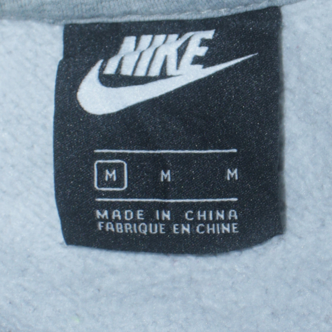 Mens UK Size M Nike Grey Pullover Sweatshirt