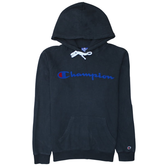 Mens UK Size S Champion Black Pullover Hoodie