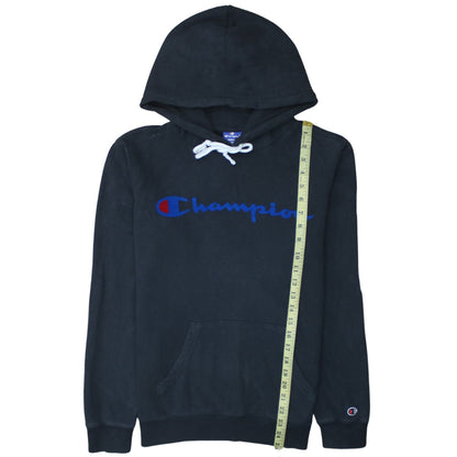 Mens UK Size S Champion Black Pullover Hoodie