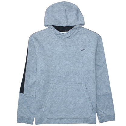 Mens UK Size L Reebok Grey Pullover Hoodie