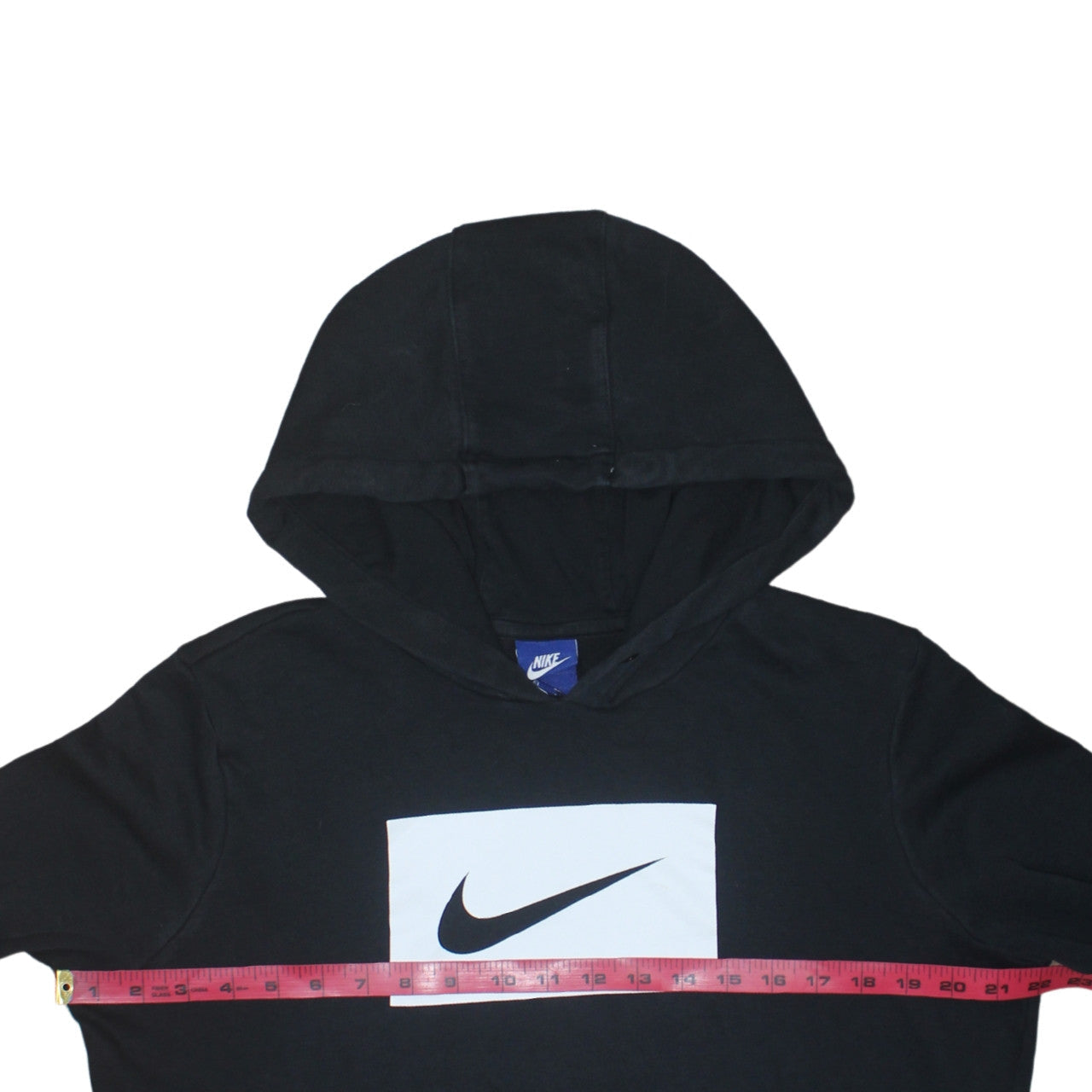 Womens UK Size L Nike Black Pullover Hoodie