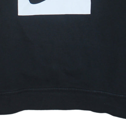 Womens UK Size L Nike Black Pullover Hoodie
