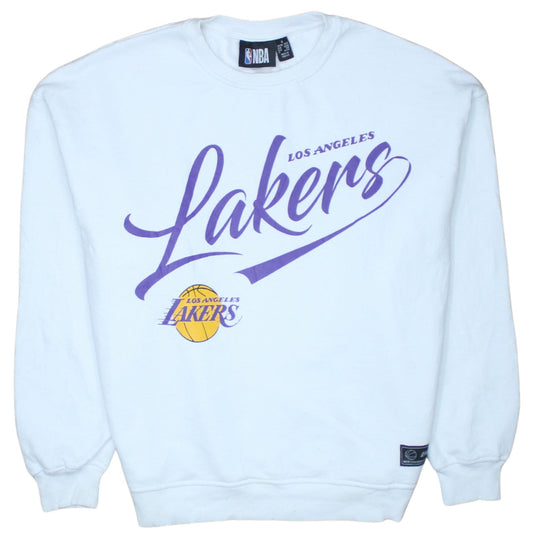 Womens UK Size 14 NBA White Pullover Sweatshirt