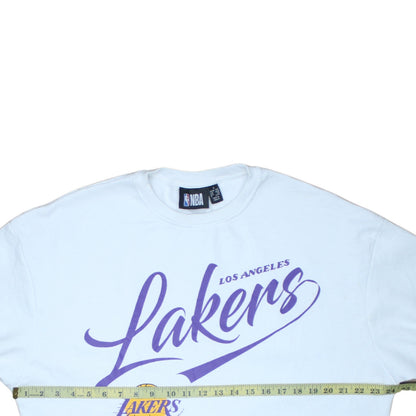 Womens UK Size 14 NBA White Pullover Sweatshirt