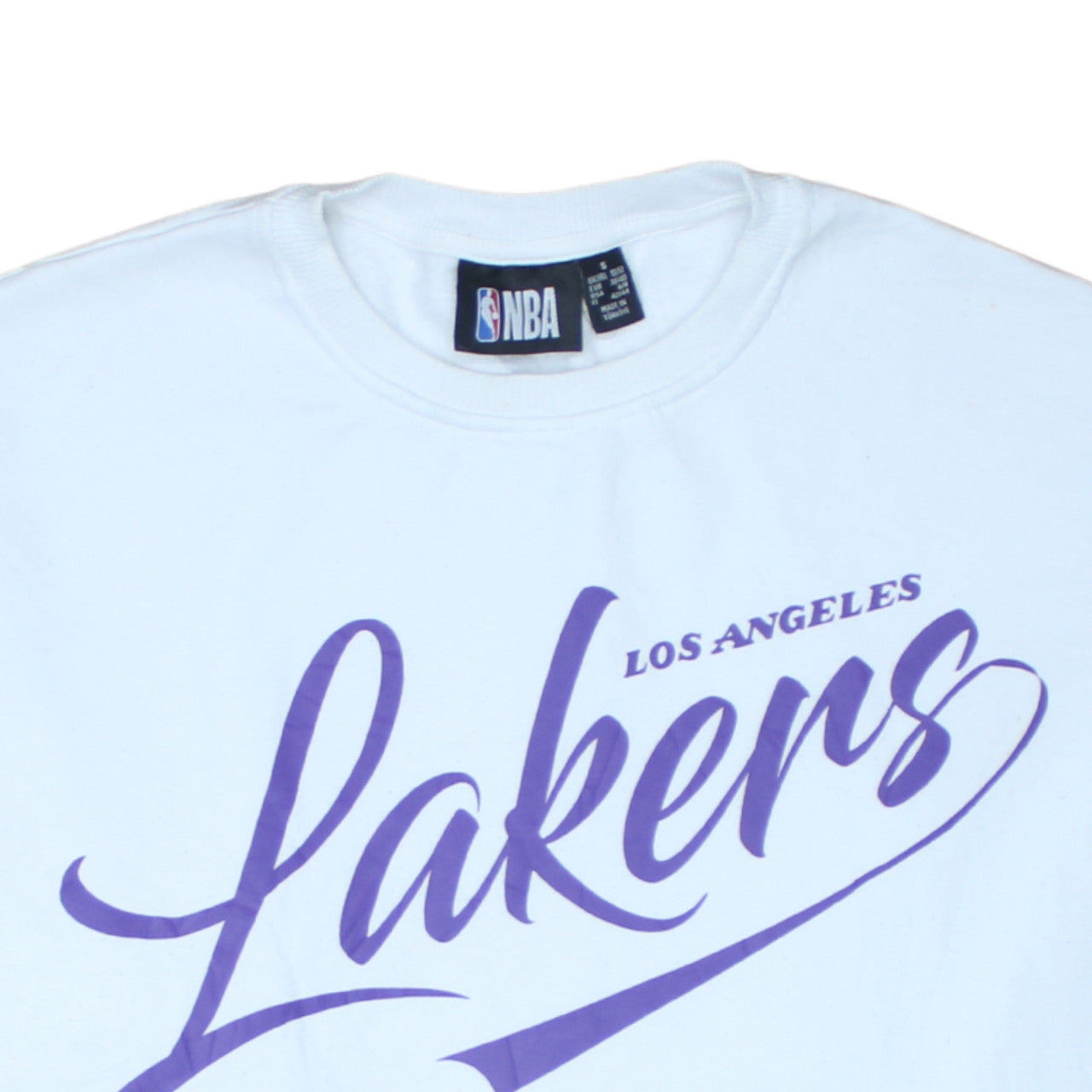 Womens UK Size 14 NBA White Pullover Sweatshirt