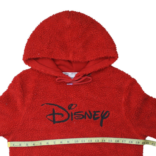 Womens UK Size XS Disney Red Pullover Hoodie