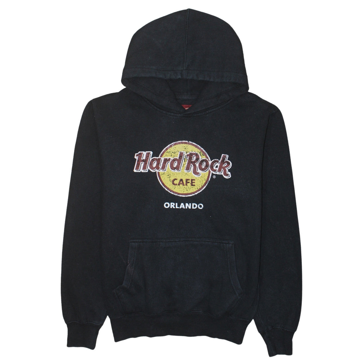 Mens UK Size M Hard Rock Cafe Black Pullover Hoodie