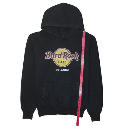 Mens UK Size M Hard Rock Cafe Black Pullover Hoodie