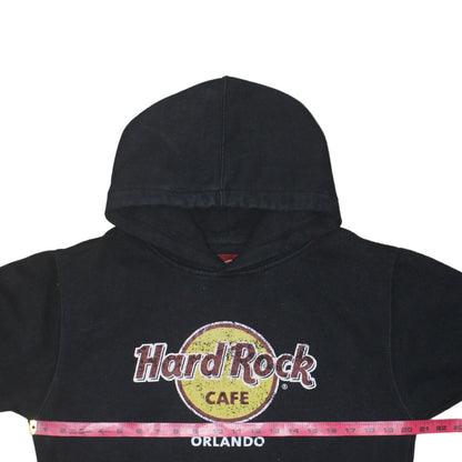 Mens UK Size M Hard Rock Cafe Black Pullover Hoodie