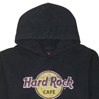 Mens UK Size M Hard Rock Cafe Black Pullover Hoodie