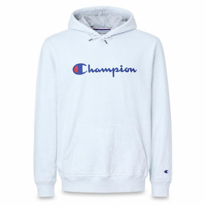 Mens UK Size M Champion White Pullover Hoodie
