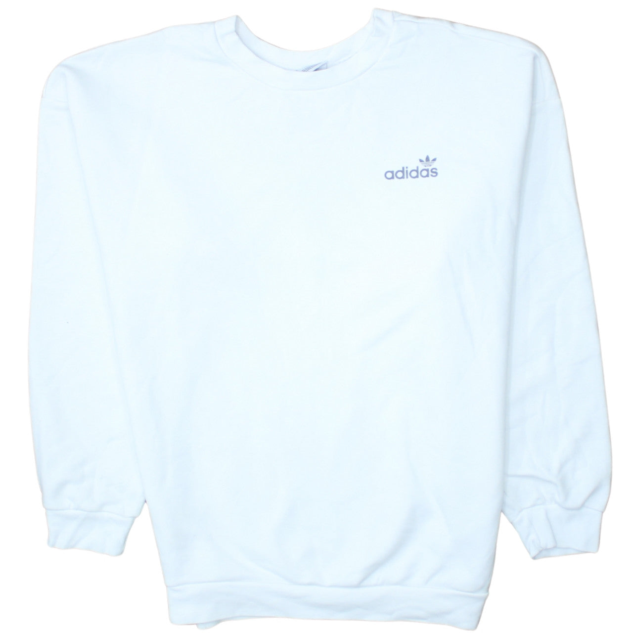 Womens UK Size 12 adidas White Pullover Sweatshirt