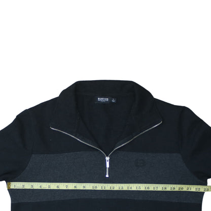 Mens UK Size L Burton Menswear Black Pullover Sweatshirt