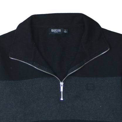 Mens UK Size L Burton Menswear Black Pullover Sweatshirt