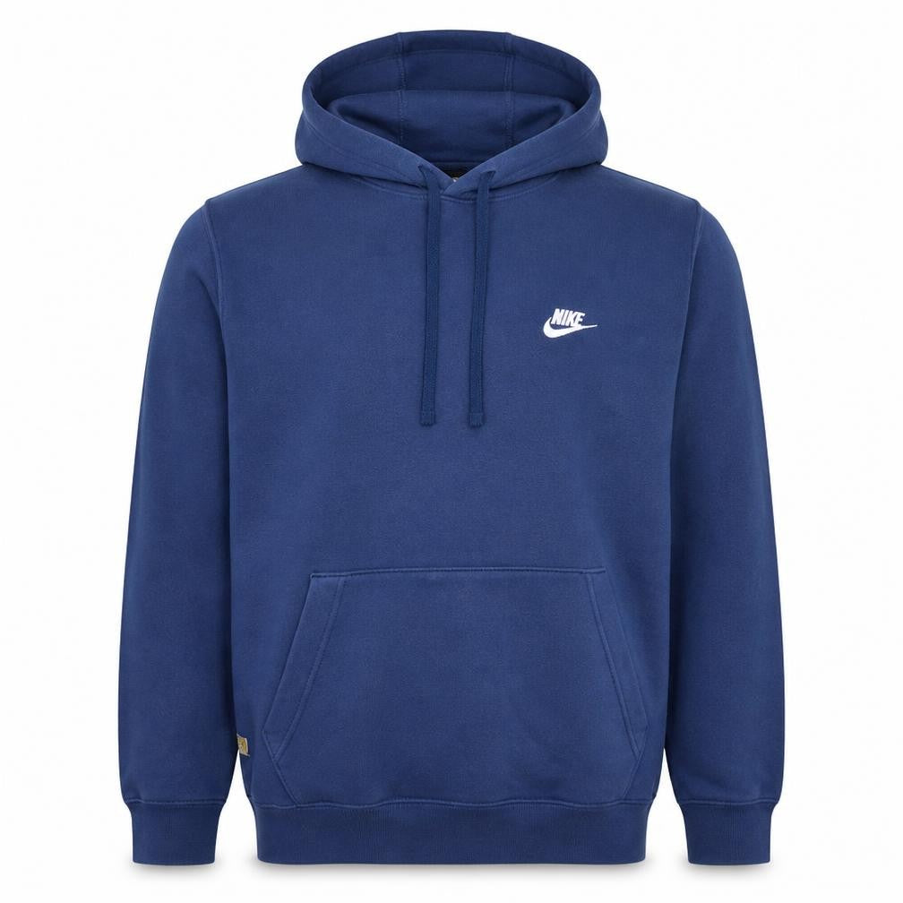 Mens UK Size L Nike Blue Pullover Hoodie