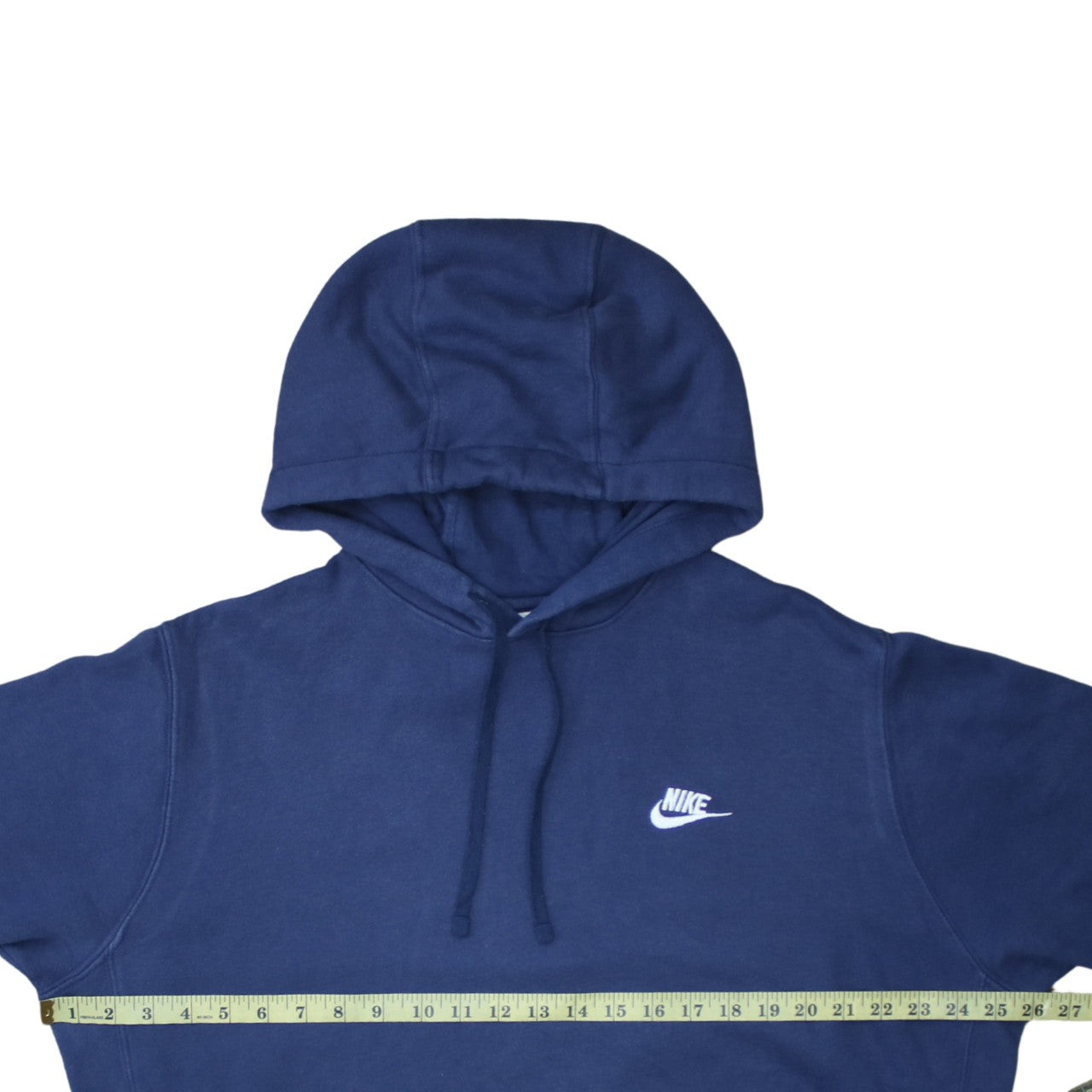 Mens UK Size L Nike Blue Pullover Hoodie